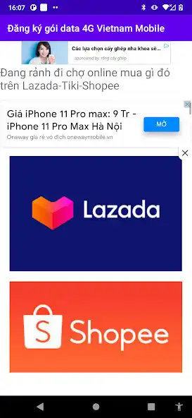 Play Đăng ký 4G Vietnam Mobile as an online game Đăng ký 4G Vietnam Mobile with UptoPlay