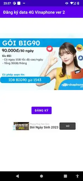 Play Đăng ký 4G Vinaphone 2023  and enjoy Đăng ký 4G Vinaphone 2023 with UptoPlay