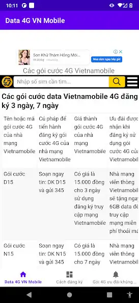 Play Đăng ký 4G Việt Nam Mobile  and enjoy Đăng ký 4G Việt Nam Mobile with UptoPlay