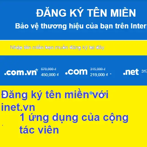 Play Đăng ký tên miền với inet.vn APK Play Đăng ký tên miền với inet.vn APK