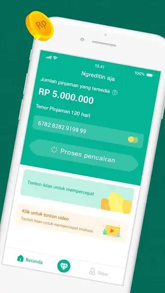 Play Ngreditin Aja Pinjaman - Clue as an online game Ngreditin Aja Pinjaman - Clue with UptoPlay