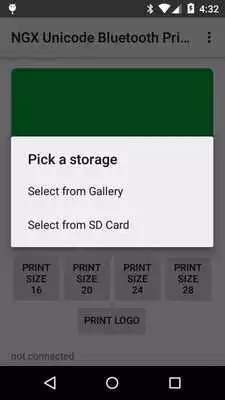 Play NGX Unicode Bluetooth Printer