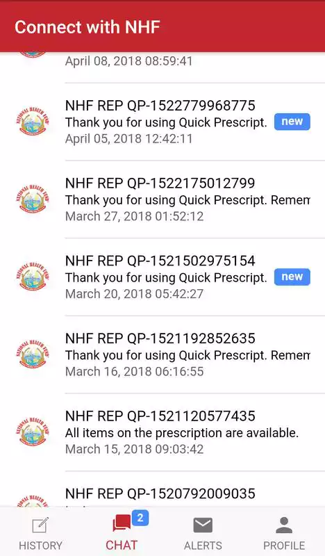 Play NHF Quick Prescript