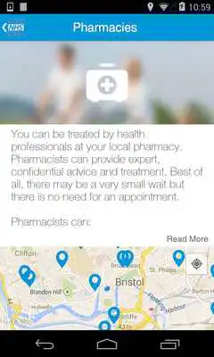 Play NHS South Glos Service Finder
