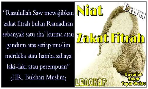 Play Niat Zakat Fitrah Lengkap as an online game Niat Zakat Fitrah Lengkap with UptoPlay