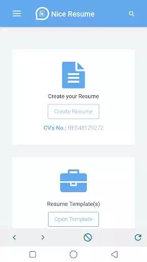 Play Nice Resume as an online game Nice Resume with UptoPlay