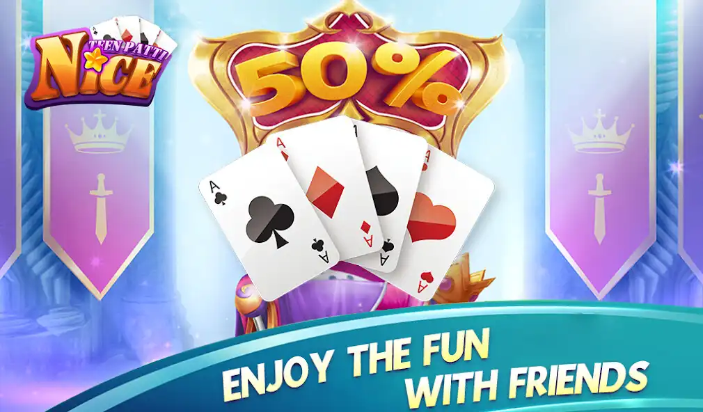 Play NiceTeenPatti  and enjoy NiceTeenPatti with UptoPlay