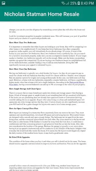 Play Nicholas Statman - Home Resale as an online game Nicholas Statman - Home Resale with UptoPlay