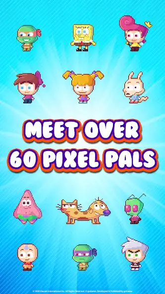 Play Nickelodeon Pixel Town  and enjoy Nickelodeon Pixel Town with UptoPlay