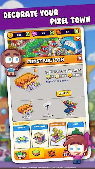 Play Nickelodeon Pixel Town as an online game Nickelodeon Pixel Town with UptoPlay