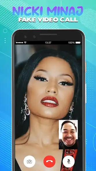 Play Nicki Minaj Fake Video Call as an online game Nicki Minaj Fake Video Call with UptoPlay