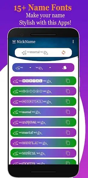 Play Nickname Finder - Fancy Style  and enjoy Nickname Finder - Fancy Style with UptoPlay
