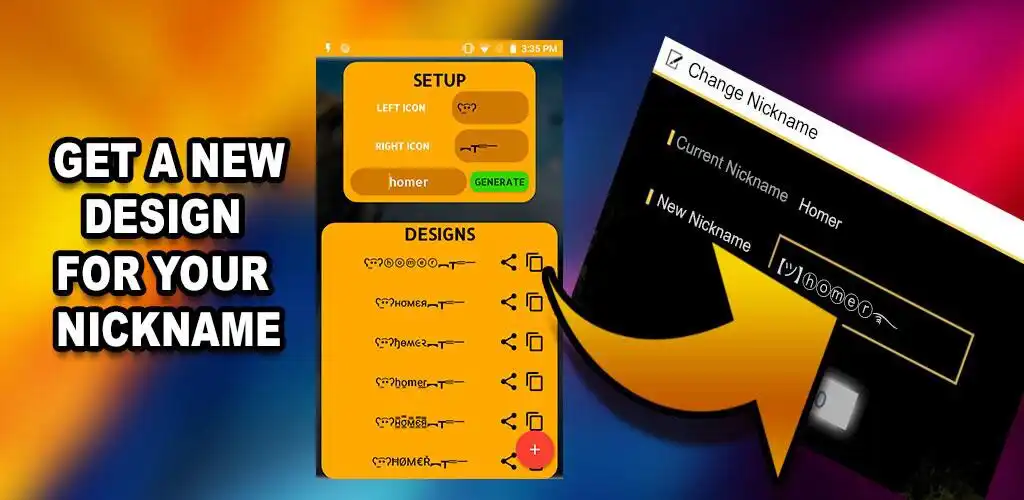 Play Nickname Fire: generator App  and enjoy Nickname Fire: generator App with UptoPlay