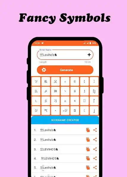 Play Nickname For Gamers as an online game Nickname For Gamers with UptoPlay