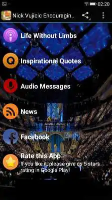 Play Nick Vujicic Motivation
