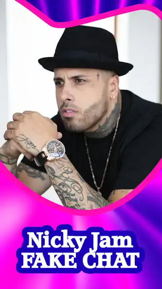 Play Nicky Jam Fake Chat as an online game Nicky Jam Fake Chat with UptoPlay