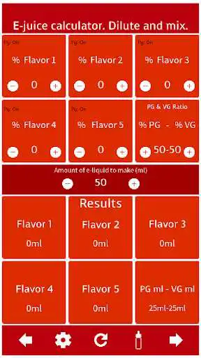 Play Nicotine Shot & E-Juice Mix Calculator  and enjoy Nicotine Shot & E-Juice Mix Calculator with UptoPlay