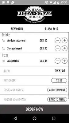 Play Nidas Pizza og Steak House