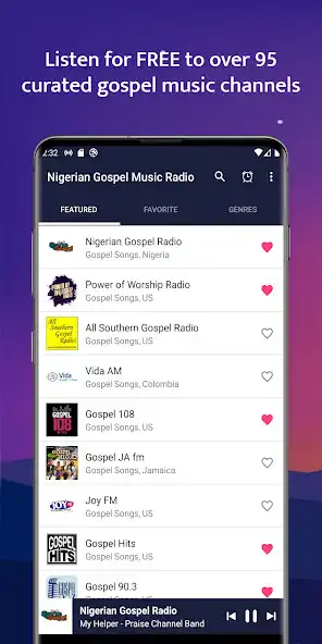 Play Nigerian Gospel Music Radio  and enjoy Nigerian Gospel Music Radio with UptoPlay