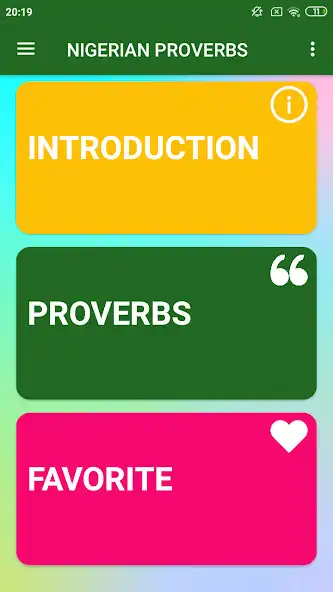 Play Nigerian Proverbs in English  and enjoy Nigerian Proverbs in English with UptoPlay