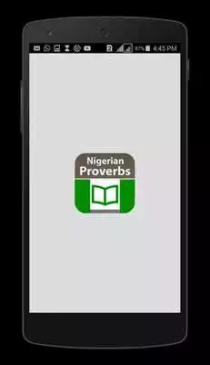 Play Nigerian Proverbs