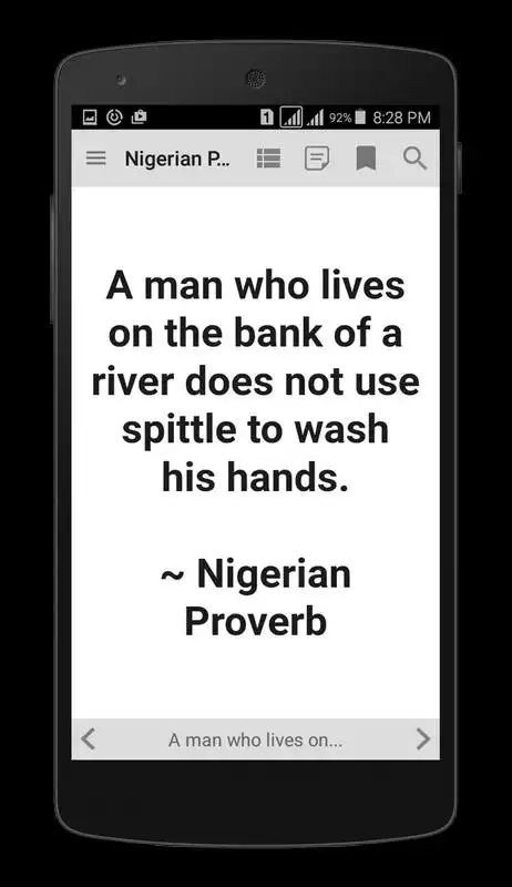 Play Nigerian Proverbs