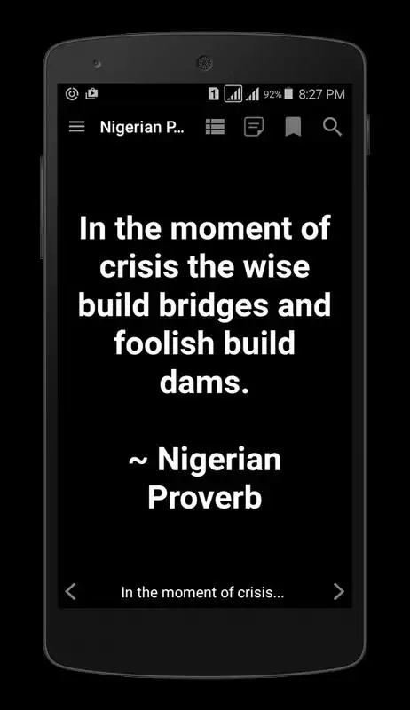 Play Nigerian Proverbs