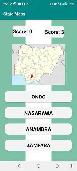 Play Nigerian States(QUIZ GAME) as an online game Nigerian States(QUIZ GAME) with UptoPlay