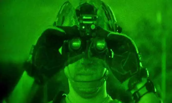 Play Night Cam 4K Full HD 1080p. Green Night Vision