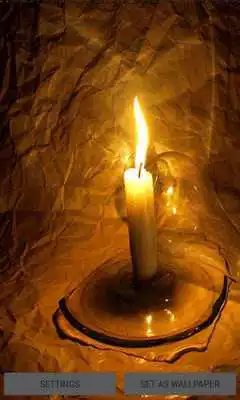 Play Night Candle Live Wallpaper