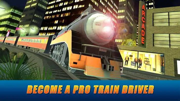 Play Night City Train Simulator 3D
