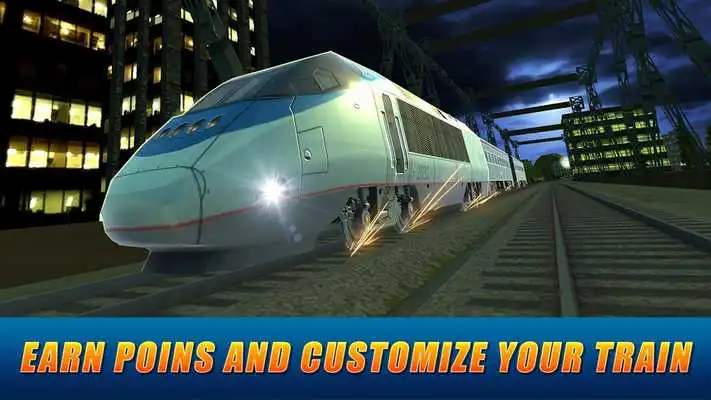 Play Night City Train Simulator 3D