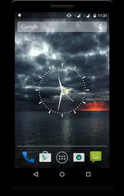 Play Night Clock Live Wallpaper