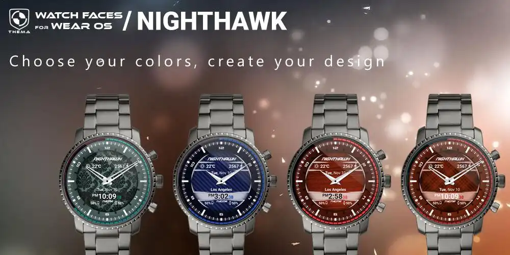 Play NightHawk Watch Face as an online game NightHawk Watch Face with UptoPlay