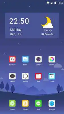 Play Night Ivy Launcher Theme