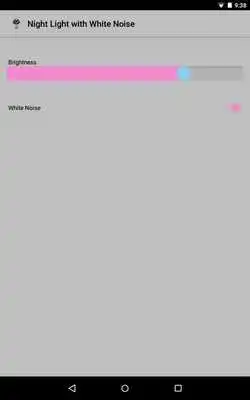 Play Night Light with White Noise