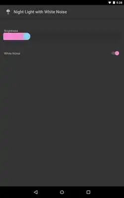 Play Night Light with White Noise