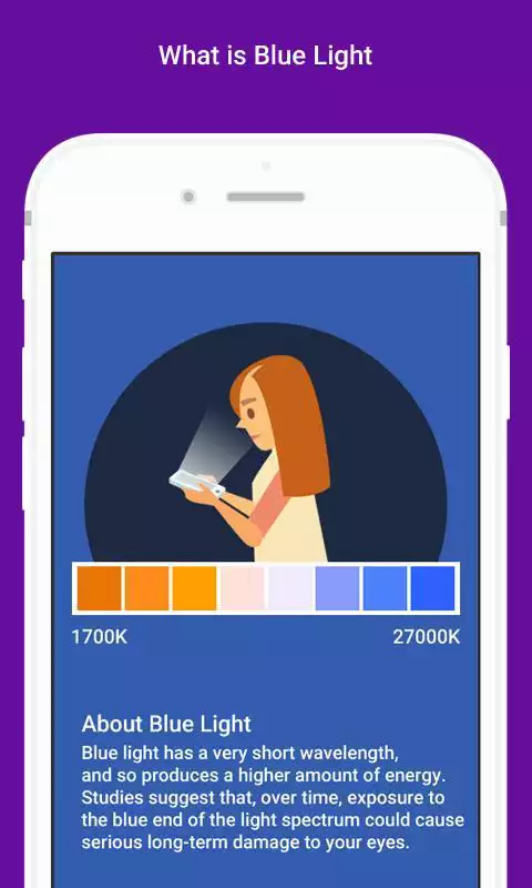 Play Night Mode : Blue Ray Filter