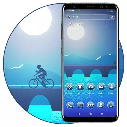 Play Night Moon Cycling Theme APK