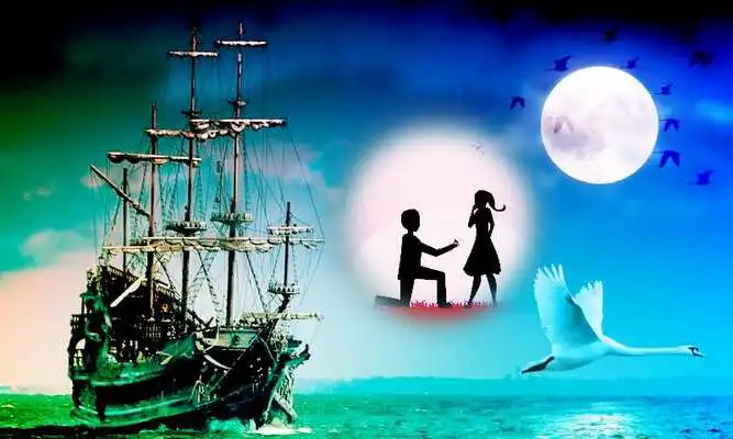 Play Night Moon Photo Frames