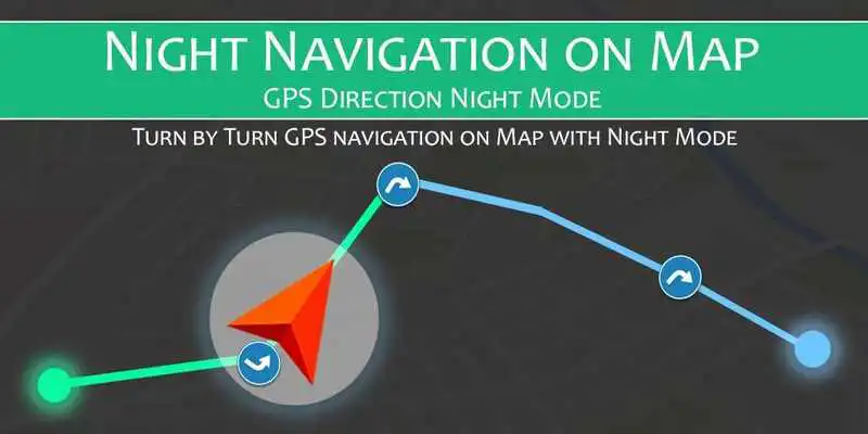 Play Night Navigation on Map