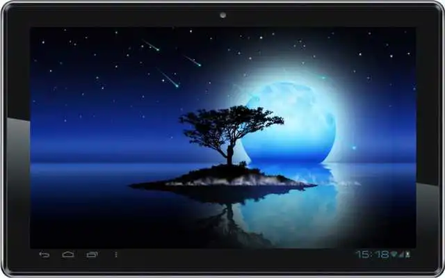 Play Night Ocean live wallpaper
