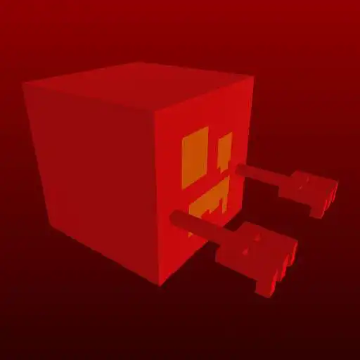 Play Night of the Red Cubes: Top-Down Monster Shooter APK
