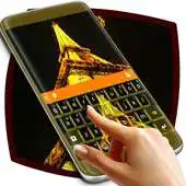 Free play online Night Paris Gold Keyboard APK Free play online Night Paris Gold Keyboard APK