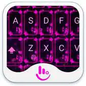 Free play online Night PurpleButterfly Keyboard APK