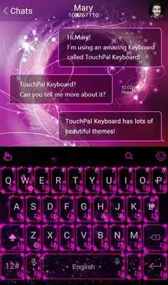 Play Night PurpleButterfly Keyboard