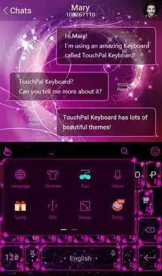 Play Night PurpleButterfly Keyboard