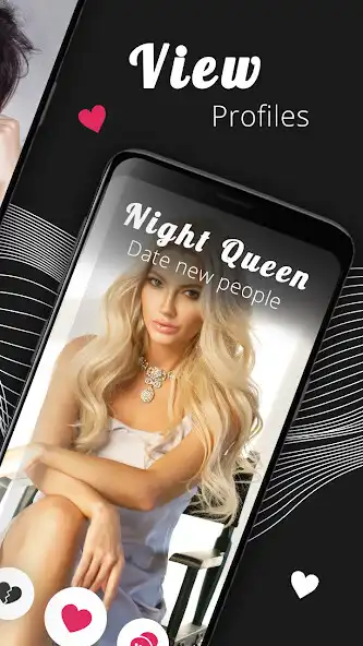 Play Night Queen- Date new people as an online game Night Queen- Date new people with UptoPlay