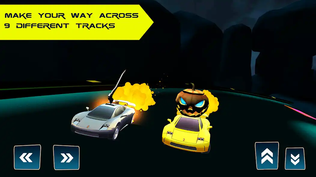 Play Night Racer: Kart Racing Games as an online game Night Racer: Kart Racing Games with UptoPlay