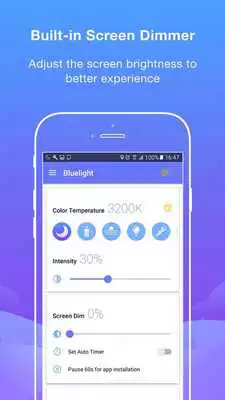 Play Night Reading Mode, Blue Light Filter For Eye Care